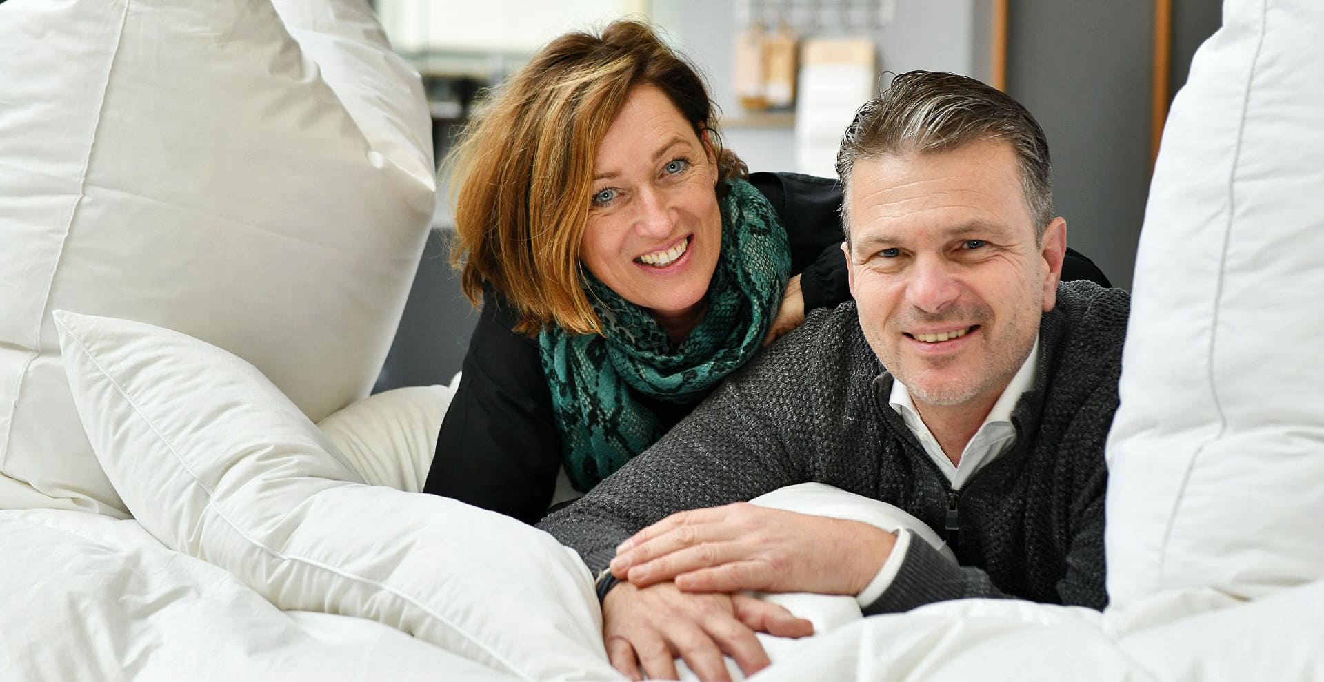 Sandra und Henrik Nelle - Betten Richwien Velbert